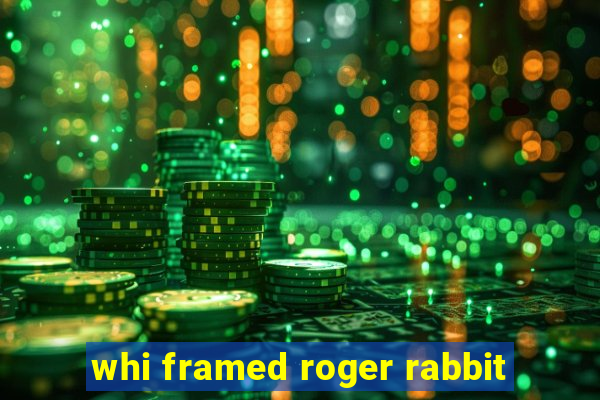 whi framed roger rabbit